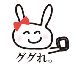 Annoying Rabbit! sticker #1166449