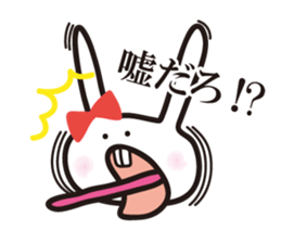 Annoying Rabbit! sticker #1166450