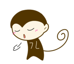 Monkey's MONTA sticker #1167095