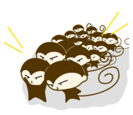 Monkey's MONTA sticker #1167102