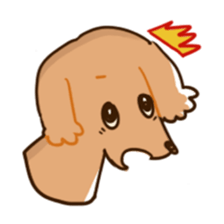 Dachshund-Sticker sticker #1167187