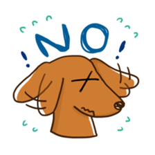 Dachshund-Sticker sticker #1167195