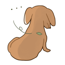 Dachshund-Sticker sticker #1167202