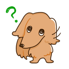 Dachshund-Sticker sticker #1167222