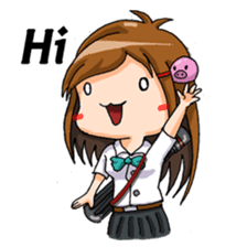 Tiny Architect Girl sticker #1167229