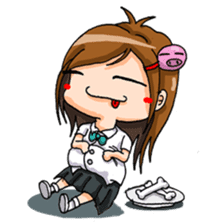 Tiny Architect Girl sticker #1167234