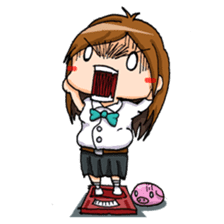 Tiny Architect Girl sticker #1167235