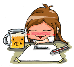 Tiny Architect Girl sticker #1167236