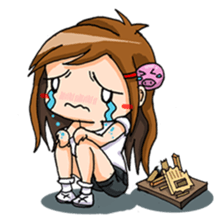 Tiny Architect Girl sticker #1167241