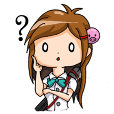 Tiny Architect Girl sticker #1167244