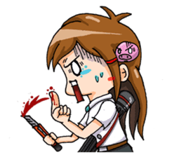 Tiny Architect Girl sticker #1167246