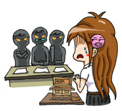 Tiny Architect Girl sticker #1167251