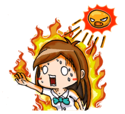 Tiny Architect Girl sticker #1167254