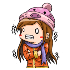 Tiny Architect Girl sticker #1167257