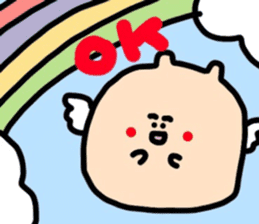 Polite version Mr. Namekuji sticker #1167983