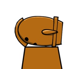 Haniwa Sticker (clay images Sticker) sticker #1168110