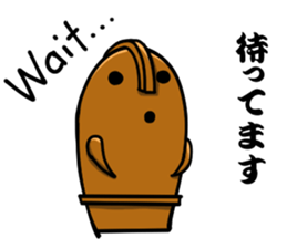 Haniwa Sticker (clay images Sticker) sticker #1168142