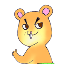 Mouse wearing a haramaki sticker #1168484