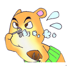 Mouse wearing a haramaki sticker #1168486