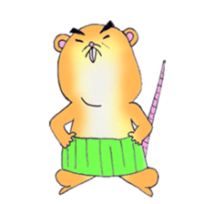 Mouse wearing a haramaki sticker #1168489