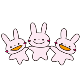 usaneko-ouendan sticker #1169068