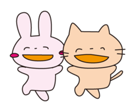 usaneko-ouendan sticker #1169088