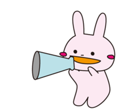 usaneko-ouendan sticker #1169090