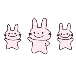 usaneko-ouendan sticker #1169095