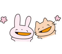 usaneko-ouendan sticker #1169097