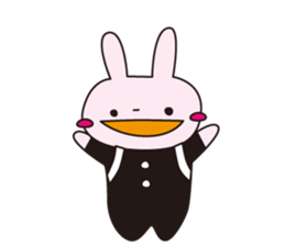 usaneko-ouendan sticker #1169102