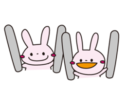 usaneko-ouendan sticker #1169104