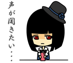 Negative Girl/Kaede sticker #1169430