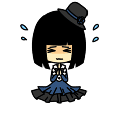 Negative Girl/Kaede sticker #1169439
