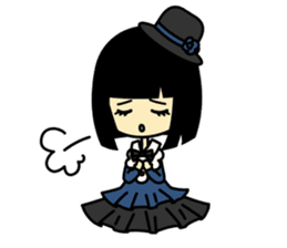 Negative Girl/Kaede sticker #1169442