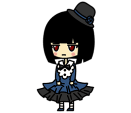 Negative Girl/Kaede sticker #1169446