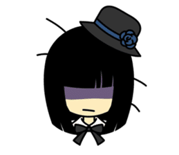 Negative Girl/Kaede sticker #1169453