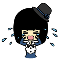 Negative Girl/Kaede sticker #1169454