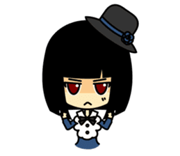 Negative Girl/Kaede sticker #1169455