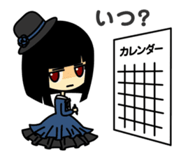 Negative Girl/Kaede sticker #1169457