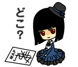Negative Girl/Kaede sticker #1169458