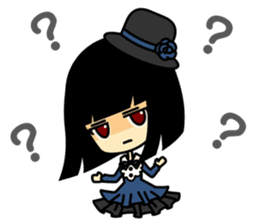 Negative Girl/Kaede sticker #1169460