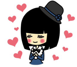 Negative Girl/Kaede sticker #1169463