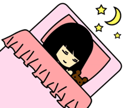 Negative Girl/Kaede sticker #1169465