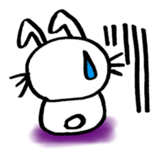 Handwriting animal sticker #1170608