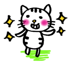 Handwriting animal sticker #1170622