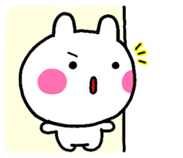 rabbit heart 2 sticker #1170854