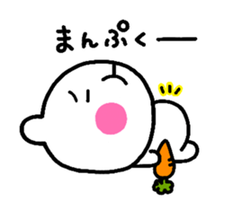 rabbit heart 2 sticker #1170859