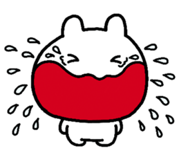 rabbit heart 2 sticker #1170860