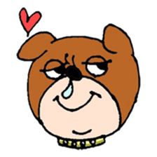 CALM DOG sticker #1171109