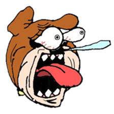 CALM DOG sticker #1171112